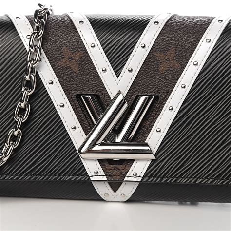 louis vuitton twist chain|Louis Vuitton chain wallet monogram.